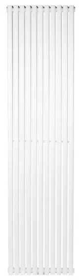 Трубчатый радиатор Betatherm вертикальный Elipse 2 1800x445 (Белый RAL9016M, подк. №99)